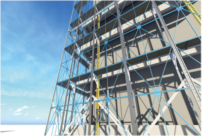 智能爬架&高层外墙建筑机器人